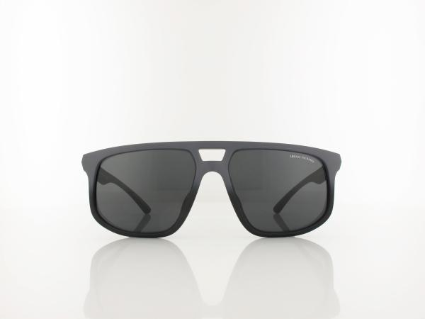 Armani Exchange | AX4161S 838887 58 | matte grey gradient black / dark grey