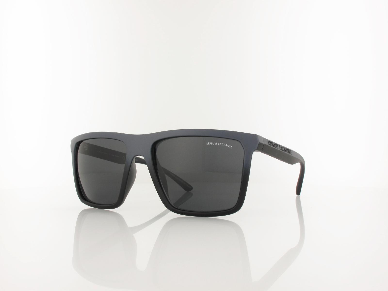 Armani Exchange | AX4162S 838887 57 | matte grey gradient black / dark grey