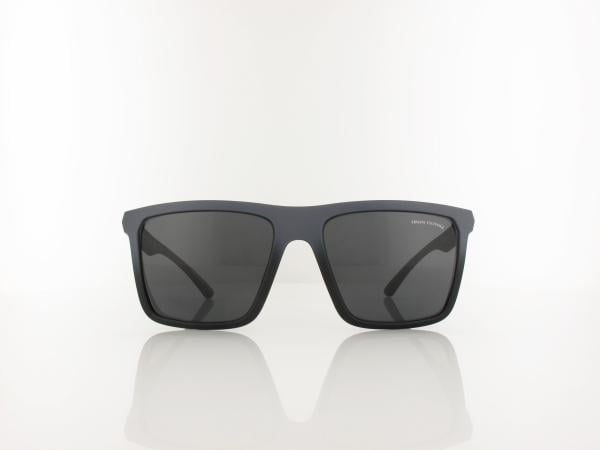 Armani Exchange | AX4162S 838887 57 | matte grey gradient black / dark grey