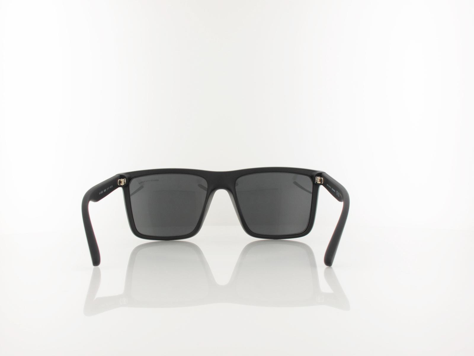 Armani Exchange | AX4162S 838887 57 | matte grey gradient black / dark grey