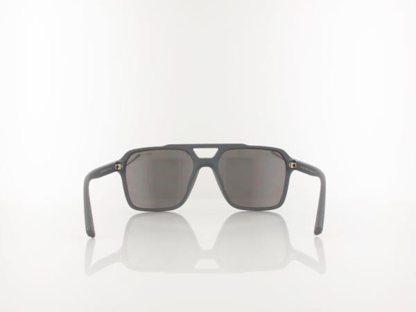 Armani Exchange | AX4166S 8400Z3 57 | matte grey / grey mirror silver polar