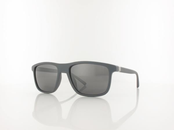 Armani Exchange | AX4167S 84006G 56 | matte grey / dark grey mirror silver