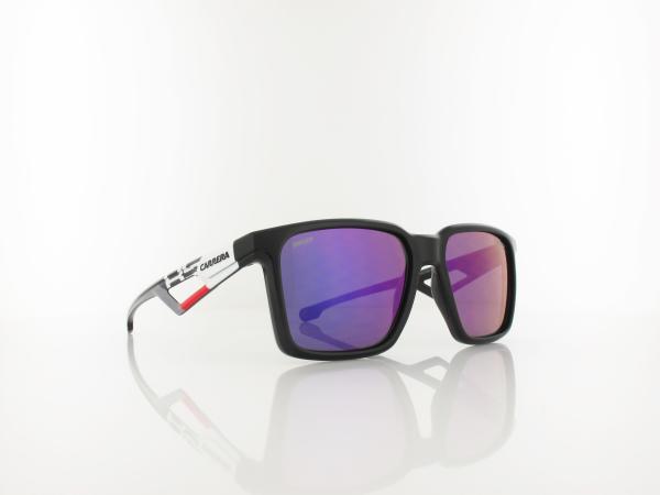 Carrera | CARDUC 065/S 80S/Z0 56 | black white / blue multimirror