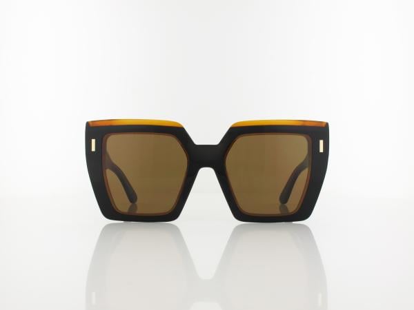 Calvin Klein | CK23502S 002 52 | black charcoal / brown