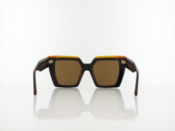 Calvin Klein | CK23502S 002 52 | black charcoal / brown