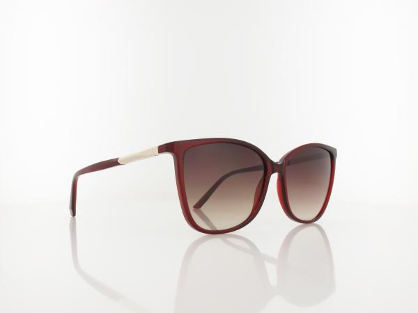 Calvin Klein | CK25504S 605 57 | transparent burgundy / brown gradient