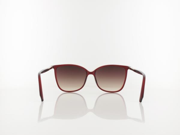 Calvin Klein | CK25504S 605 57 | transparent burgundy / brown gradient