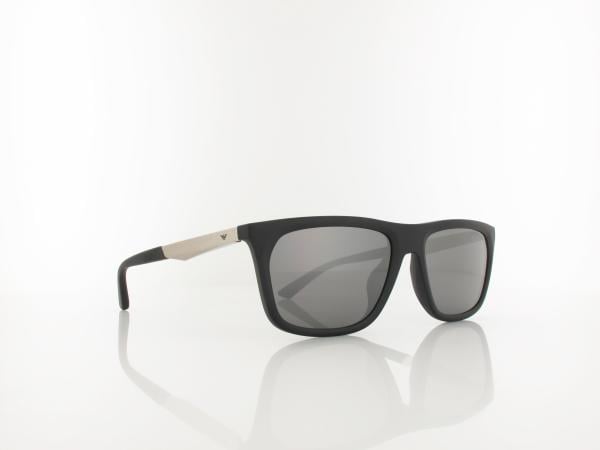 Emporio Armani | EA4272U 63726G 57 | matte black / dark grey mirror silver