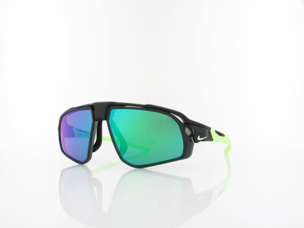 Nike | FLYFREE M FV2391 010 59 | matte black / green mirror - road tint