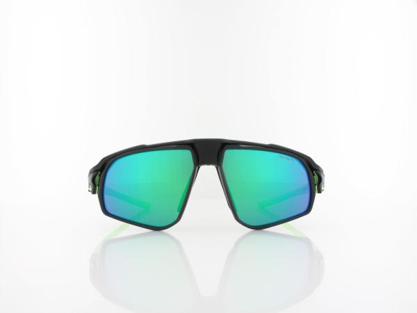 Nike | FLYFREE M FV2391 010 59 | matte black / green mirror - road tint