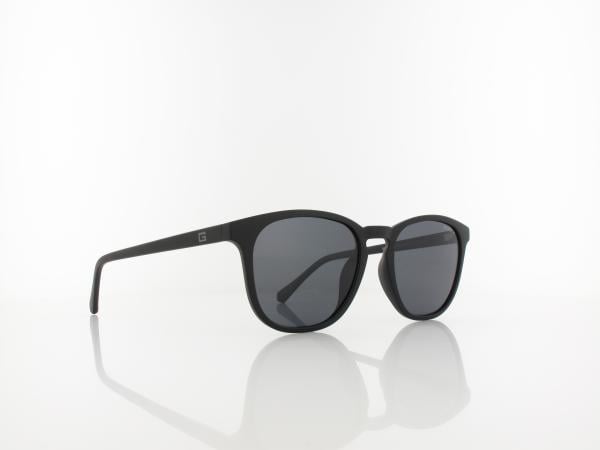 Guess | GU00061 02D 53 | matte black / smoke polarized