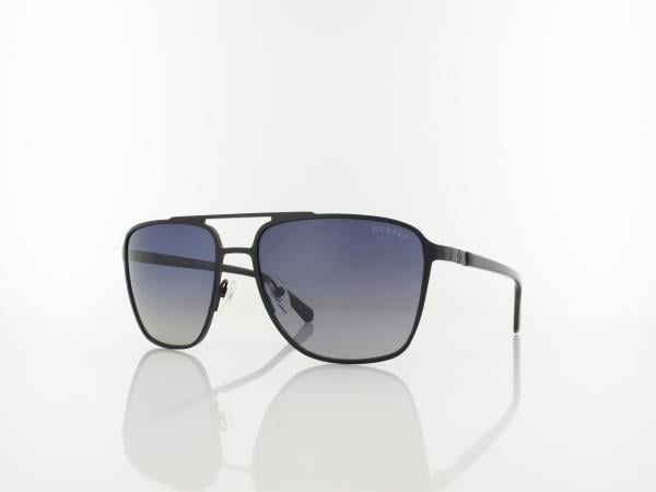 Guess | GU00210 02D 60 | matte black / smoke polarized