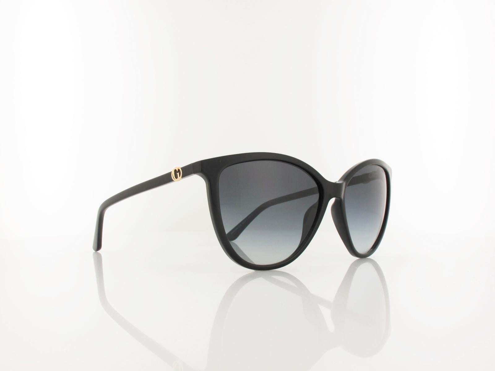 Guess | GU00256 01B 58 | shiny black / gradient smoke