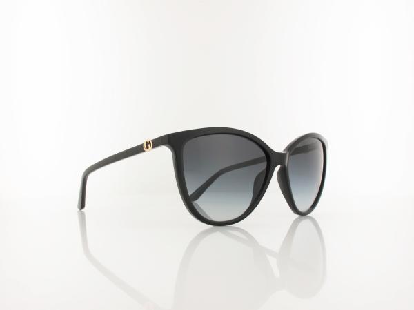 Guess | GU00256 01B 58 | shiny black / gradient smoke