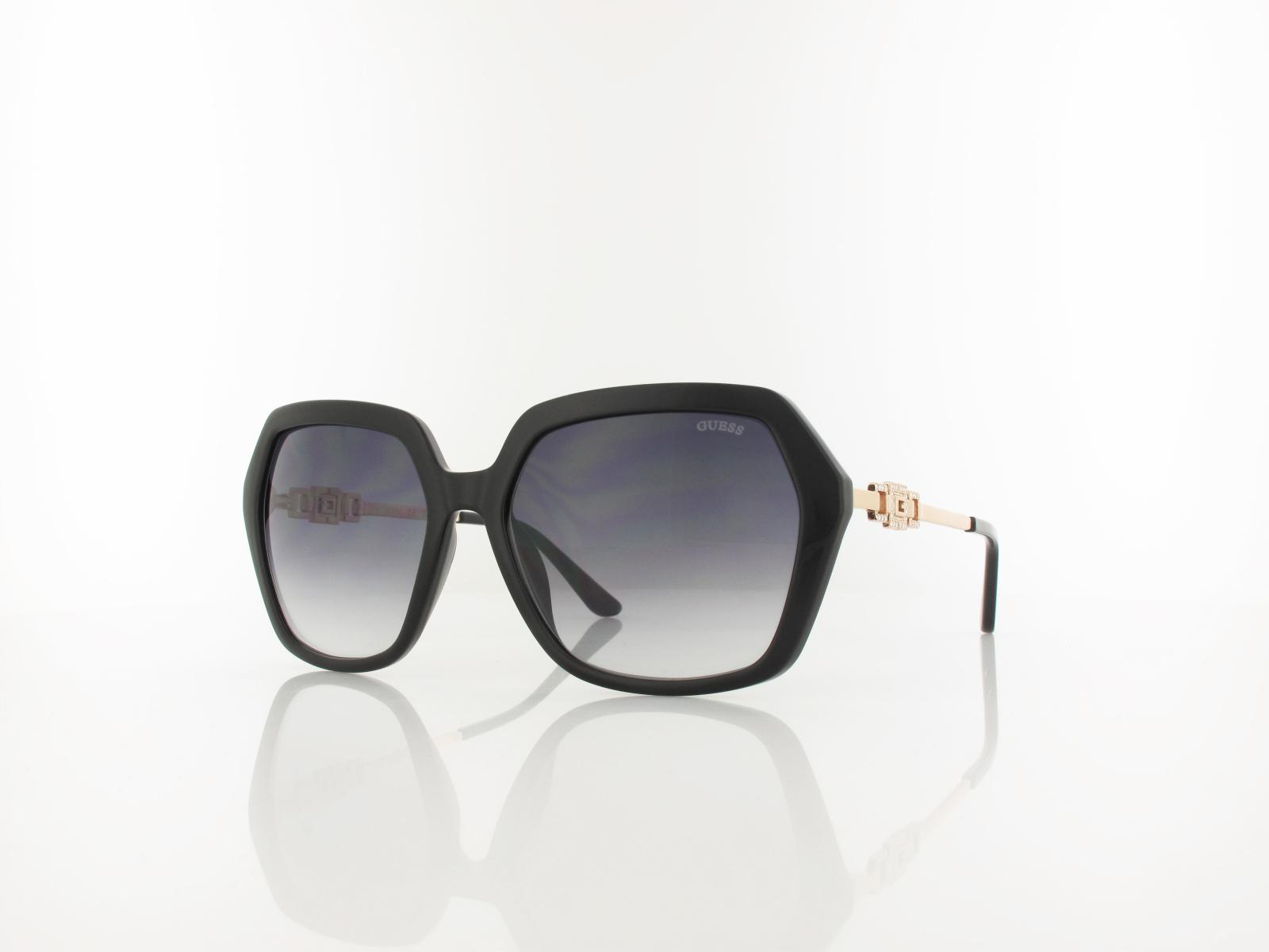 Guess | GU00267 01B 57 | shiny black / gradient smoke