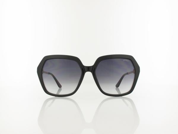 Guess | GU00267 01B 57 | shiny black / gradient smoke