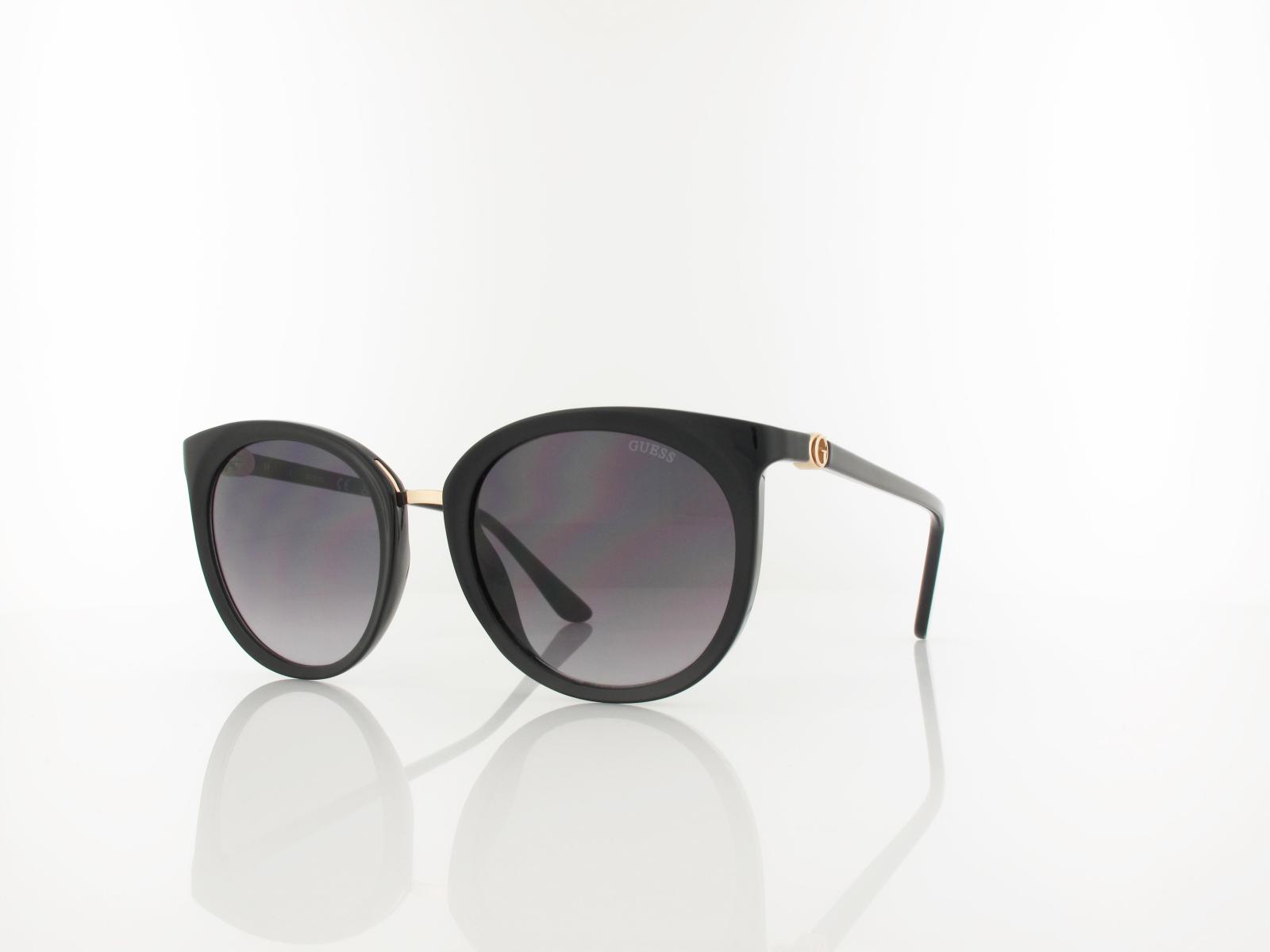 Guess | GU00282 01B 52 | shiny black / gradient smoke