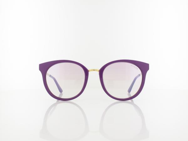 Guess | GU7688 81Z 52 | shiny violet / violet gradient mirror