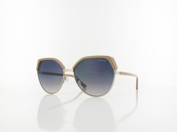 Guess | GU7872 57B 58 | shiny beige / gradient smoke