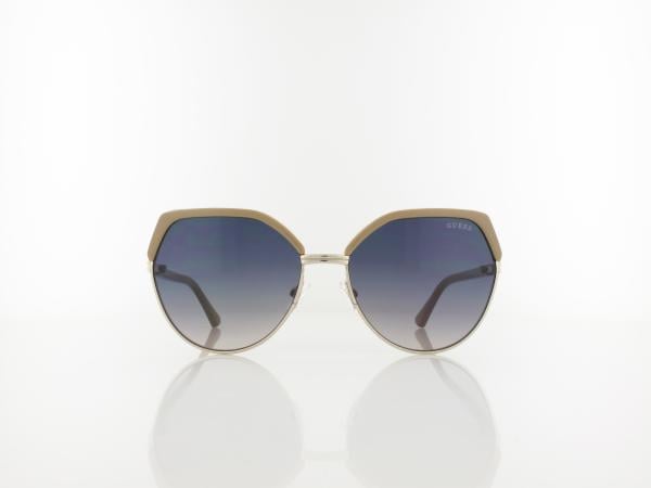 Guess | GU7872 57B 58 | shiny beige / gradient smoke