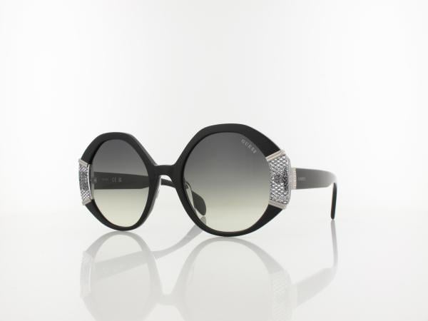 Guess | GU7874 01B 54 | shiny black / gradient smoke