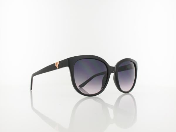 Guess | GU7877 01B 56 | shiny black / gradient smoke