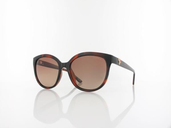 Guess | GU7877 52H 56 | dark havana / brown polarized