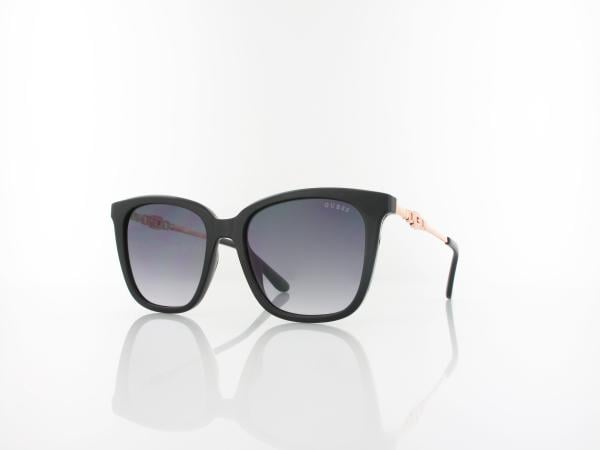 Guess | GU7886 01B 53 | shiny black / gradient smoke