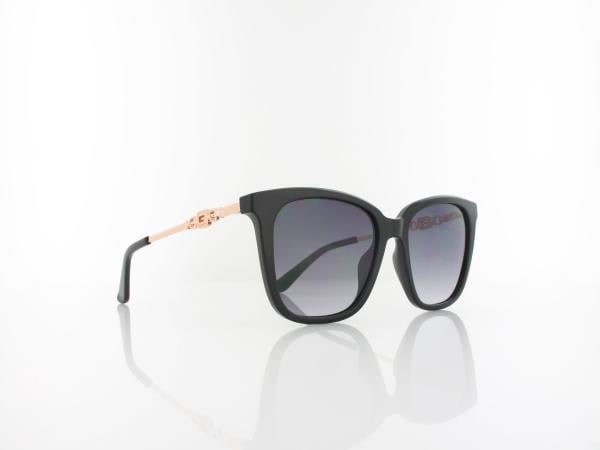Guess | GU7886 01B 53 | shiny black / gradient smoke