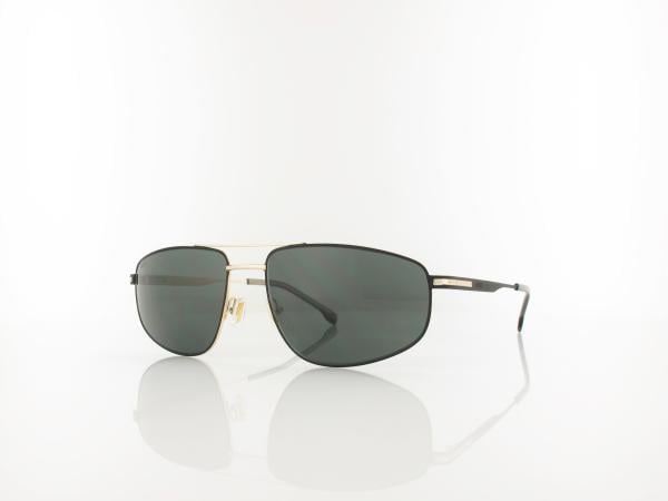 Boss | BOSS 1887/S I46/QT 60 | matte black gold / green