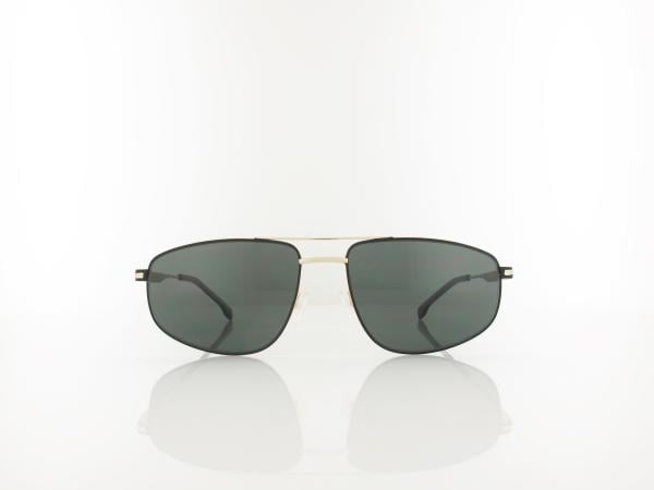Boss | BOSS 1887/S I46/QT 60 | matte black gold / green
