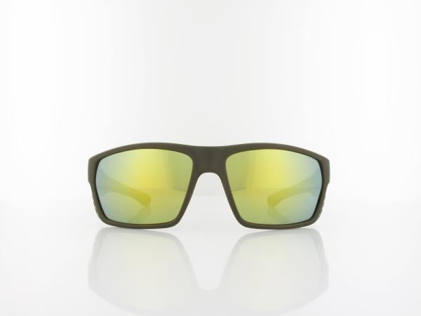 HIS polarized | HPS57105-3 64 | olive green / green with gold mirror polarized