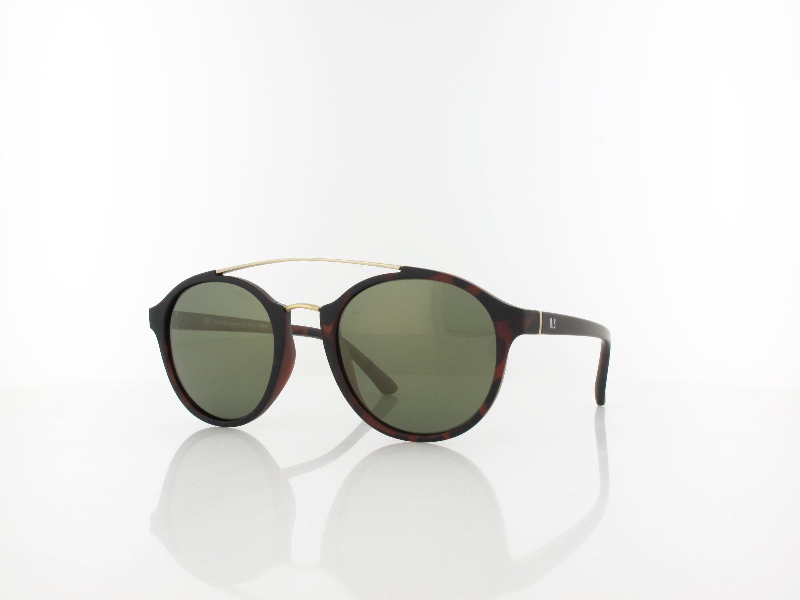HIS polarized | HPS98108-3 52 | havana / green with gold flash polarized