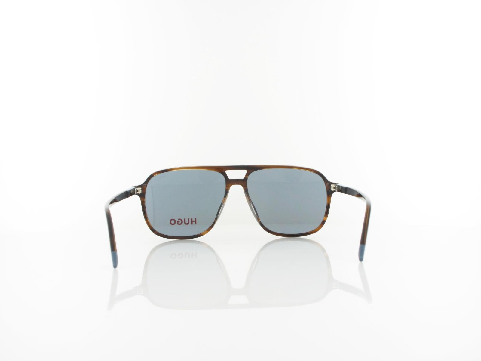 Hugo | HG 1398/S EX4/IR 58 | brown horn / grey