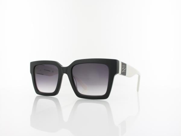 Karl Lagerfeld | KL6057S 004 52 | black white / gradient grey