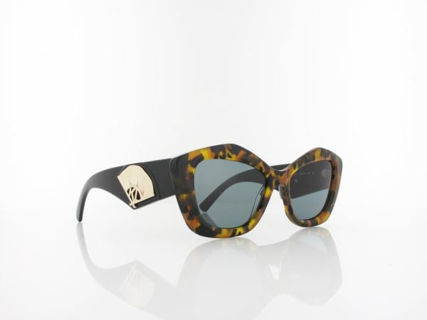 Karl Lagerfeld | KL6127S 234 52 | striped tobacco / green