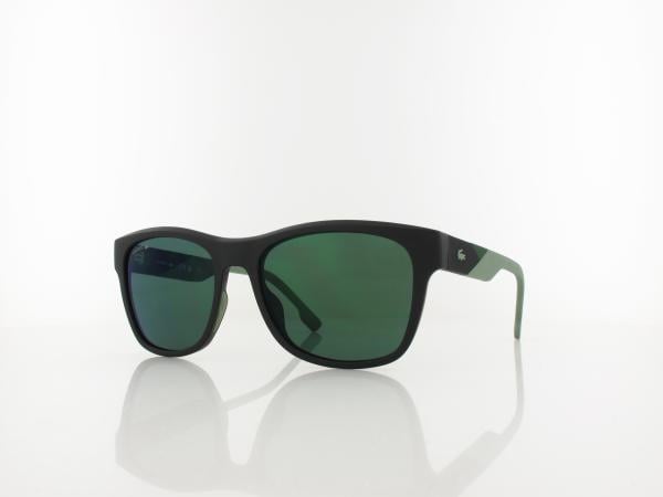Lacoste | L6043S 002 56 | matte black green mirror / green
