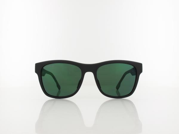 Lacoste | L6043S 002 56 | matte black green mirror / green