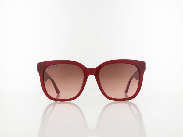 Lacoste | L970S 601 55 | opalin burgundy / gradient burgundy rose