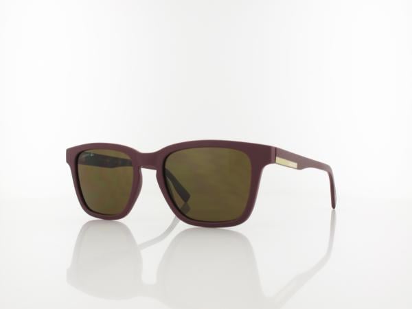 Lacoste | L987S 603 53 | matte dark red / brown