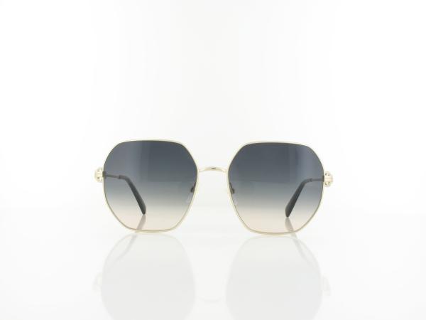 Longchamp | LO187S 725 58 | gold gradient green rose / grey gradient