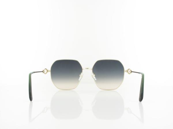Longchamp | LO187S 725 58 | gold gradient green rose / grey gradient