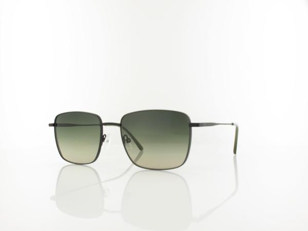Brilando | Premium Sun L2650 56 | d&uuml;nkelgr&uuml;n schwarz matt / gr&uuml;n grau verlauf 85-65%