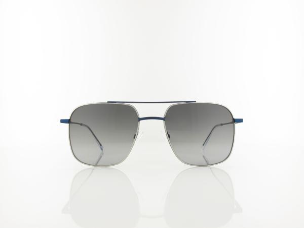 Brilando | Premium Sun L2680 56 | silber dunkelblau matt / schwarz verlauf 85-65%
