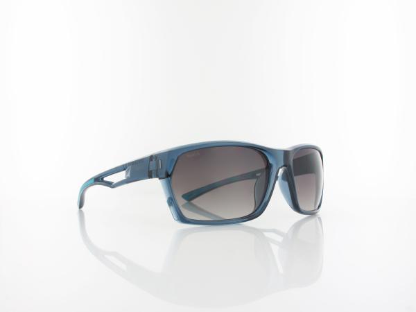 Brilando | Premium Sport M2450 63 | blau transparent  t&uuml;rkis / gr&uuml;n grau verlauf