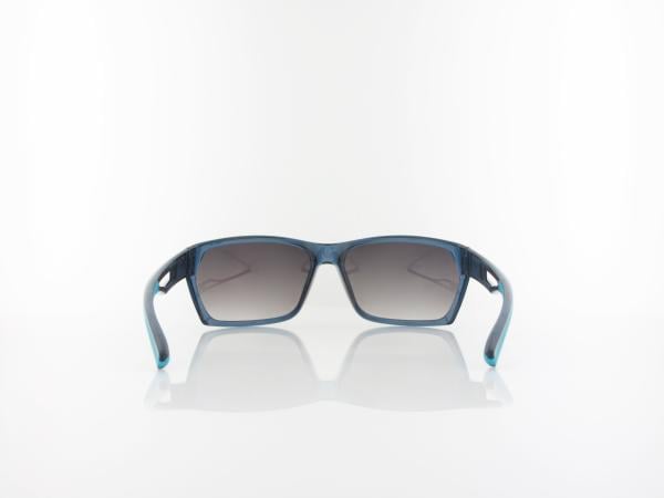 Brilando | Premium Sport M2450 63 | blau transparent  t&uuml;rkis / gr&uuml;n grau verlauf