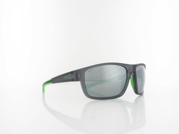Brilando | Premium Sport M2510 58 | grau transparent matt gr&uuml;n / grau silberspiegel