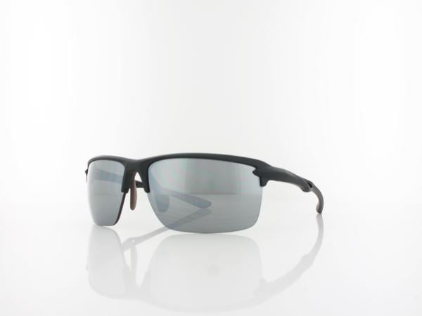 Brilando | Premium Sport M2540 67 | schwarz matt grau / silber verspiegelt