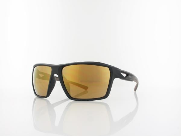 Brilando | Premium Sport M2550 62 | schwarz matt grau / gold verspiegelt