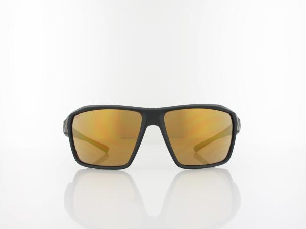 Brilando | Premium Sport M2550 62 | schwarz matt grau / gold verspiegelt